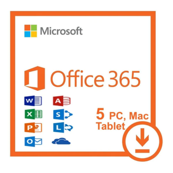 Microsoft Office 365 key- 5 Users  Lifetime License PC
