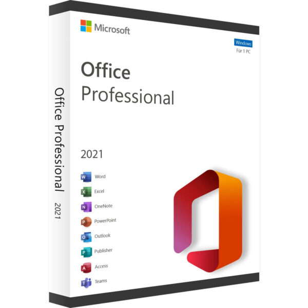 Office 2021 Pro Plus 32/64 Bit Lifetime License Key – For Windows