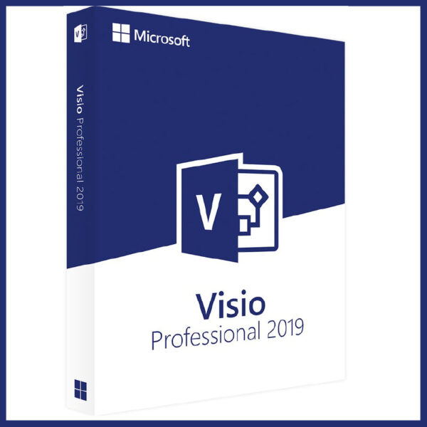Visio Professional Plus 2019 (Pro) plus Key Global Works 32/64 bits